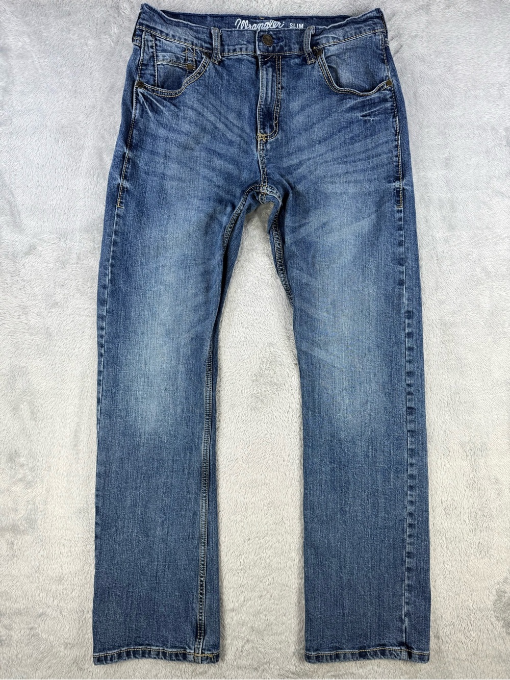 Wrangler Retro Slim Boot 32x34 Western Cowboy Stretch Jeans